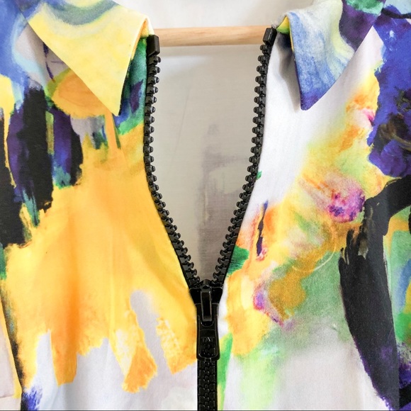 SOLD NWOT Kate Spade Carissa Watercolor Dress - Picture 4 of 7